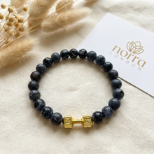 Natural Volcanic Stone Dumbbell Bracelet