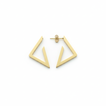 Aura Triangle Earrings