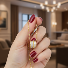 Barrel Pendant Gold Plated