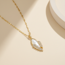 Ethereal Leaf Pendant Gold Plated