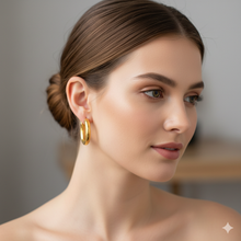 Golden Luxe Hoop Earrings