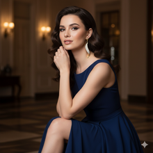 Luxe Cascade Diamond & Gold Drop Earrings