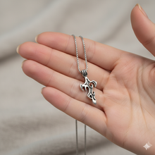 Fleur-de-lis Silver Pendant