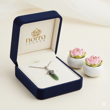 Verdant Elegance Jade & Diamond Pendant