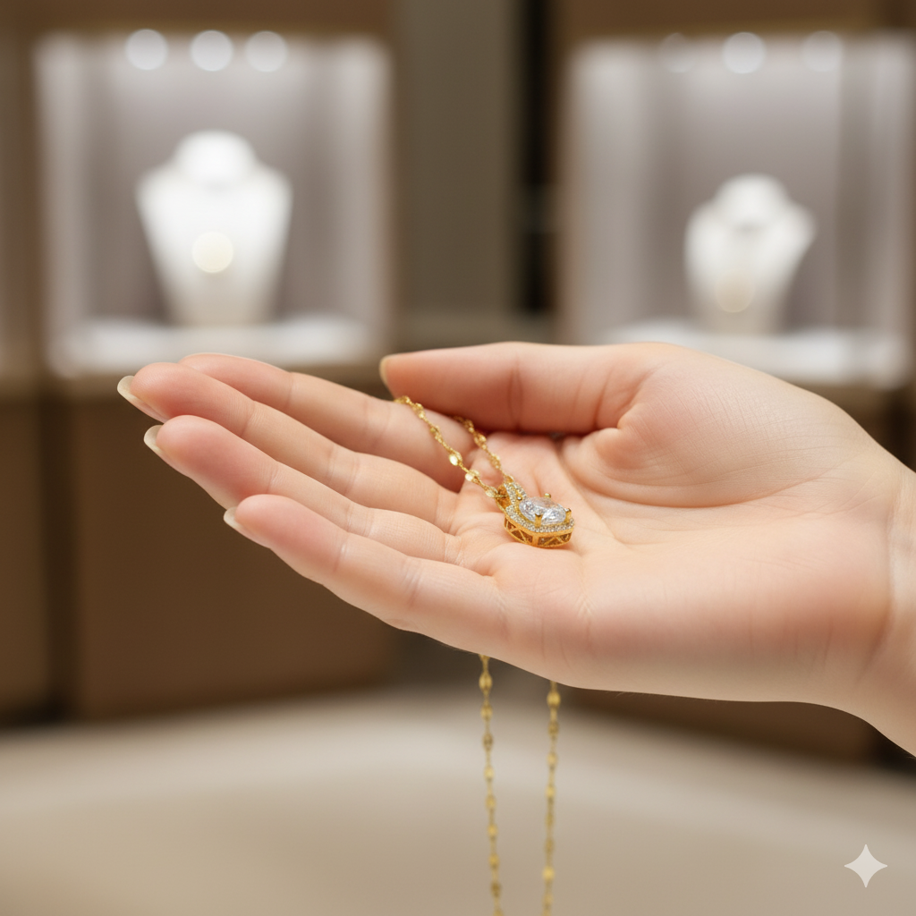 Golden Aura Necklace