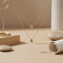 Gold Plated Dual-layer Water Droplets