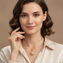 Gold Plated Royal Crown Pendant