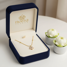 Gold Plated Snowflake Pendant Norra London