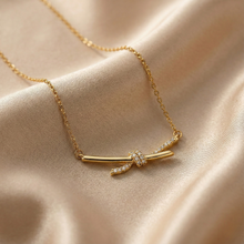 Gold Plated Tiffany Knot Pendant