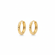 Aura Gold Hoops