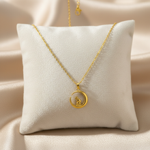 Moon Rabbit Pendant Gold Plated