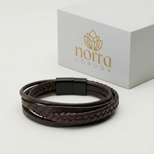 Multi-Layers Leather Bracelet Norra London
