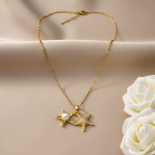 Premium Starfish Pendant Gold Plated Norra London