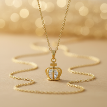 Royal Crown Pendant Necklace
