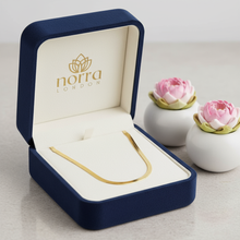 Snake Flat Chain Necklace