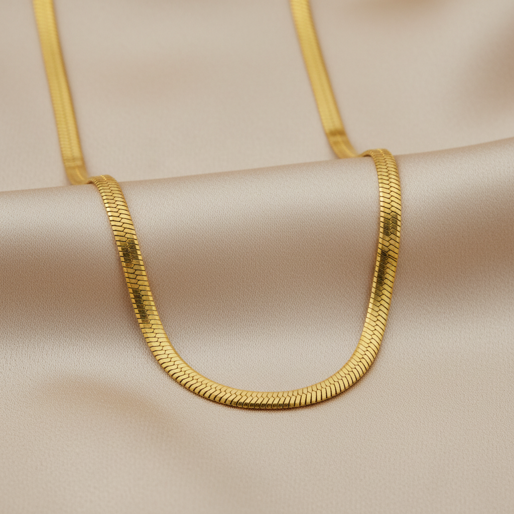 Snake chain necklace