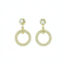 Pearl & Pave Earrings