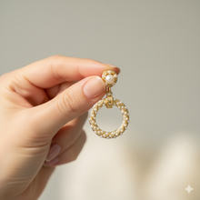 Pearl & Pave Earrings