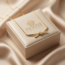 Tiffany Knot Gold Plated Pendant Norra London