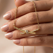 Tiffany Knot Gold Plated  Pendant