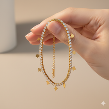 Twinkling Star Charm Bracelet