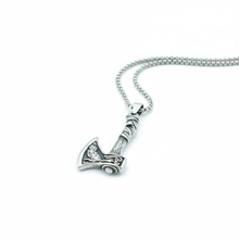 Viking Axe Pendant Necklace