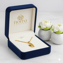 Gold Spartan Helmet Pendant Necklace