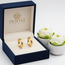 Golden Luxe Hoop Earrings