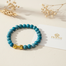 Natural Volcanic Stone Dumbbell Bracelet